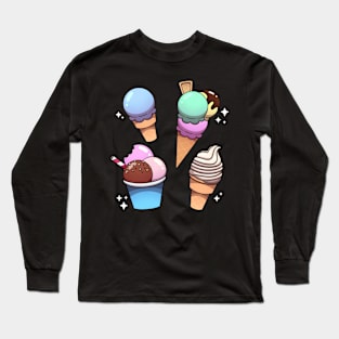 Ice Cream Long Sleeve T-Shirt